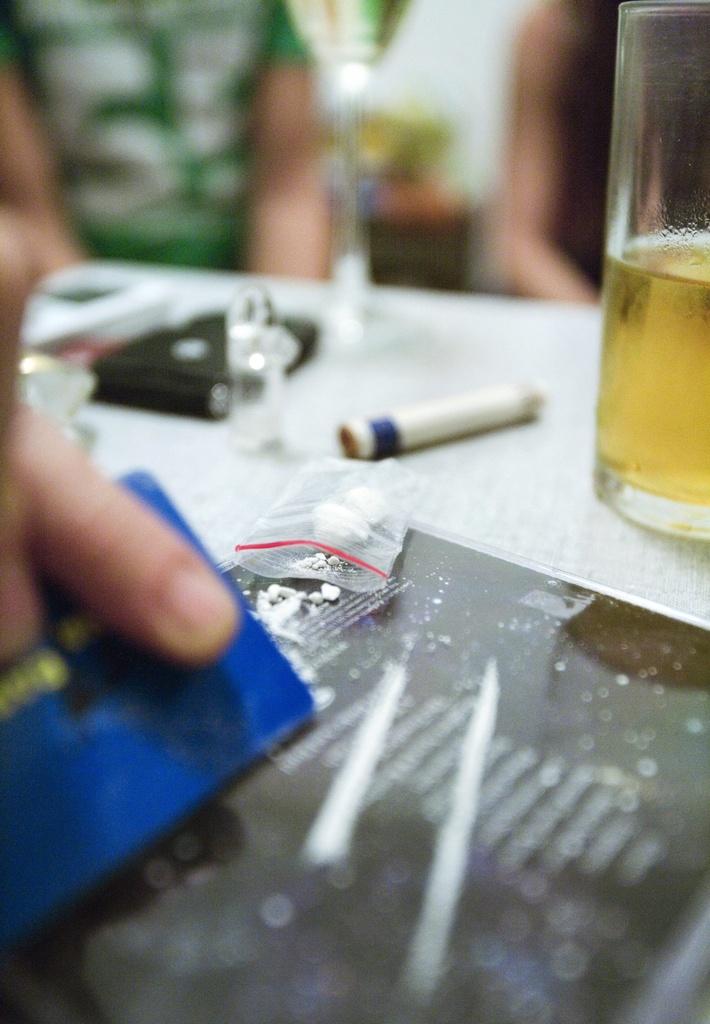 La cocaïne reste la drogue la plus consommée après le cannabis, rappellent les autorités. [KEYSTONE - MARTIN RUETSCHI]