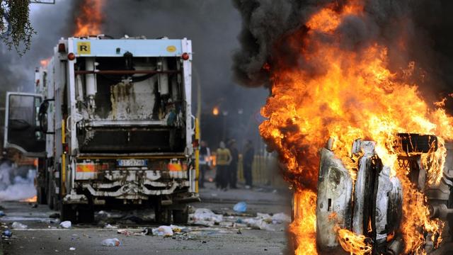 La commune de Terzigno est en proie à la violence depuis la décision de construire une deuxième décharge.