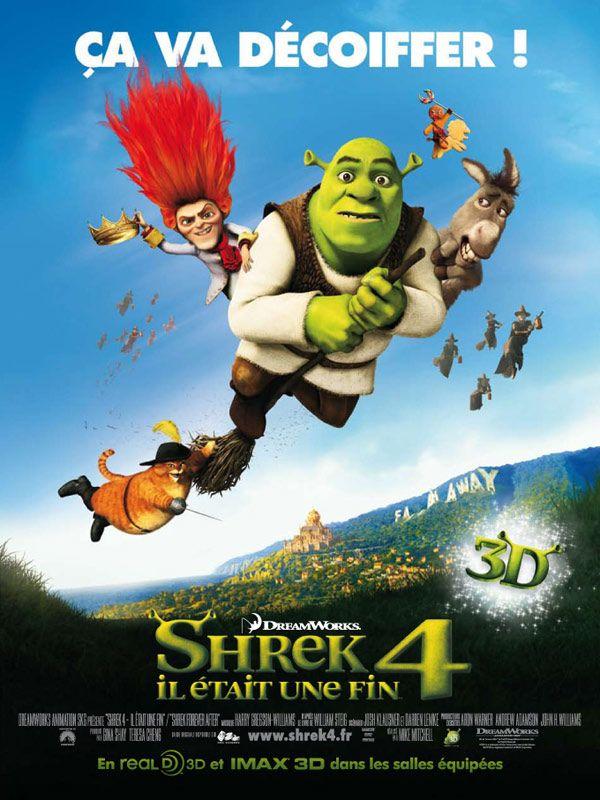 L'affiche du film "Shrek 4" de Mike Mitchell