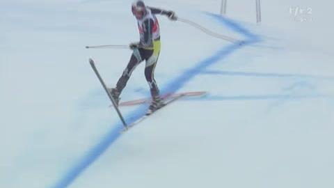 Ski alpin / Coupe du monde : Le Norvégien Aksel Lund Svindal chute dans le super-G de Val Gardena.