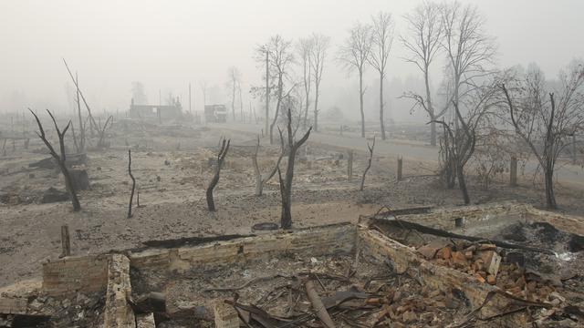 Les incendies russes créent des paysages de désolation. [REUTERS - � Denis Sinyakov / Reuters]