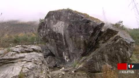 Le sort du Mörderstein, la Pierre du meurtrier, lieu entouré de légendes, au coeur du bois de Finges va être débattu ce jeudi au Grand Conseil valaisan