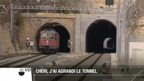 Trafic ferroviaire entre Lausanne et Yverdon (VD): les deux nouveaux tunnels du Mormont ont été inaugurés ce lundi