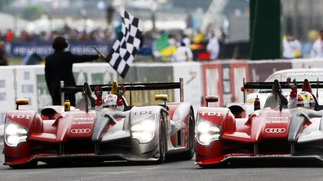 Audi a signé un quatrième triplé au Mans.