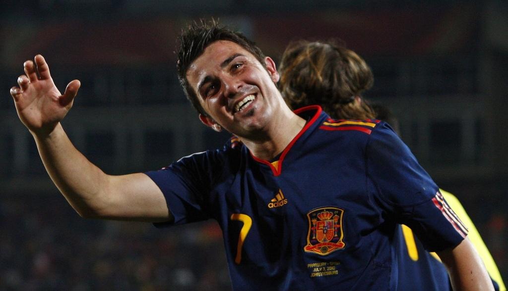 David Villa n'est plus qu'à un but du record de Raul en Espagne.