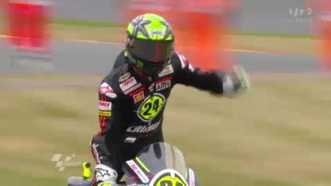 Moto / Grand Prix d'Allemagne: L'Espagnol Toni Elias remporte sa 3e victoire de la saison en Moto 2. Dominique Aegerter prend une belle 8e place.