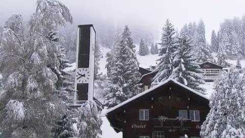 Première neige dans les Grisons