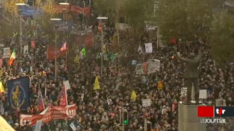 Manifestations à Dublin: les Irlandais se mobilisent contre les mesures d'austérité du gouvernement
