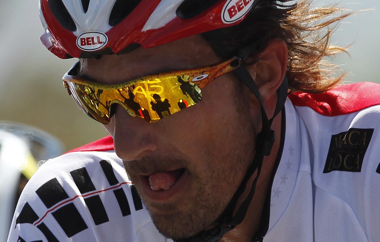 Cancellara estime que Hushovd "a mérité sa victoire". [REUTERS - � Daniel Munoz / Reuters]