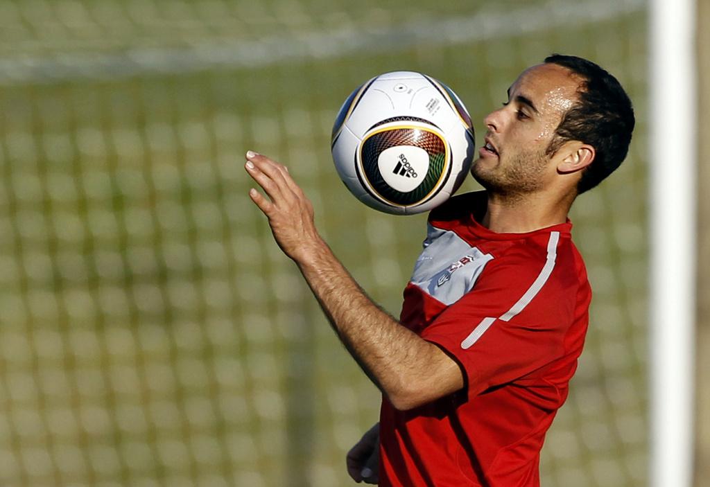 Landon Donovan est LA star de l'équipe américaine. [KEYSTONE - Elise Amendola]