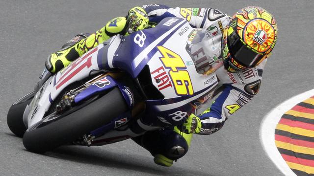 Valentino Rossi a rappelé qu'il était le meilleur coureur.