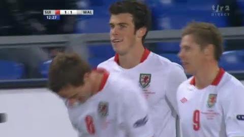 Football / Euro 2012: Gareth Bale égalise (12e)