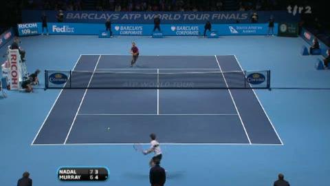 Tennis / Masters Londres (1/2 finale): Rafael Nadal - Andy Murray (7-6 3-6 7-6)