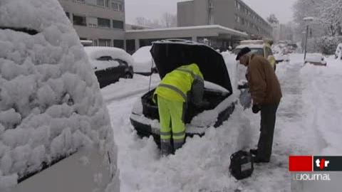 Genève: les transports publics et le trafic routier ont été en large partie entravés à cause de la neige