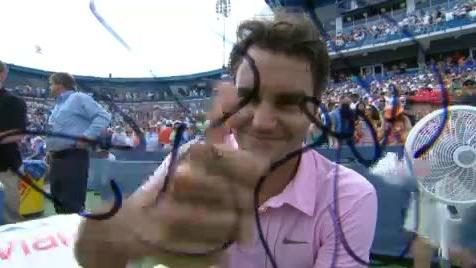 Tennis / Cincinnati: Federer remporte la finale face à Mardy Fish (USA) 6-7 7-6, 6-4 (3ème manche)