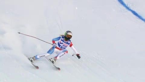 Ski alpin / Coupe du monde : Lara Gut dépasse ses soucis avec la direction de l'équipe de Suisse et se classe 3e de la descente de Val d'Isère.