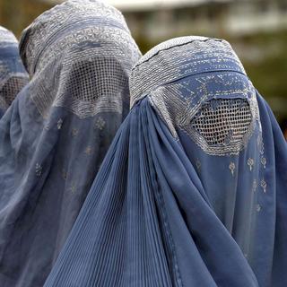 Burqas afganes.