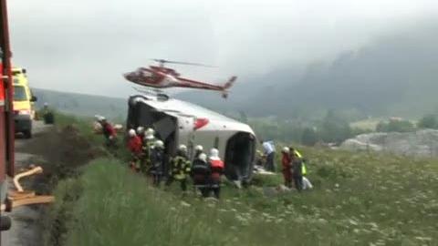 Grave accident de car en Valais
