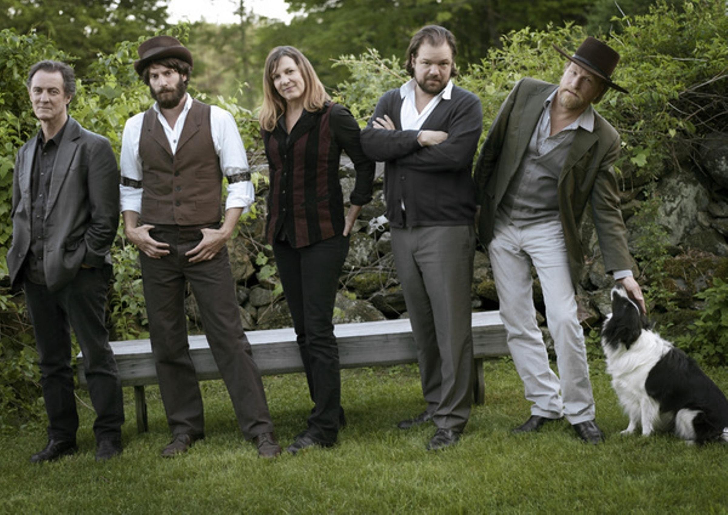 Ray Lamontagne et son groupe, les Pariah Dog.