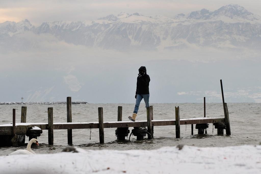 Après le froid, l'Arc lémanique devra affronter de nouvelles chutes de neige. [Dominic Favre]