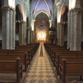 Le temple La Collégiale fait partie de l'Eglise réformée évangélique neuchâteloise (EREN). [keystone - Gaetan Bally]