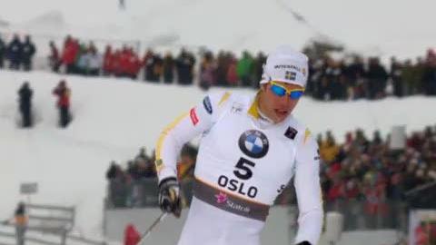 Ski nordique / Mondiaux d'Oslo: Martin Jaeger (SUI) s'est battu comme un diable mais malheureusement il casse un bâton et ne peut plus rivaliser dans sa 1/2 finale