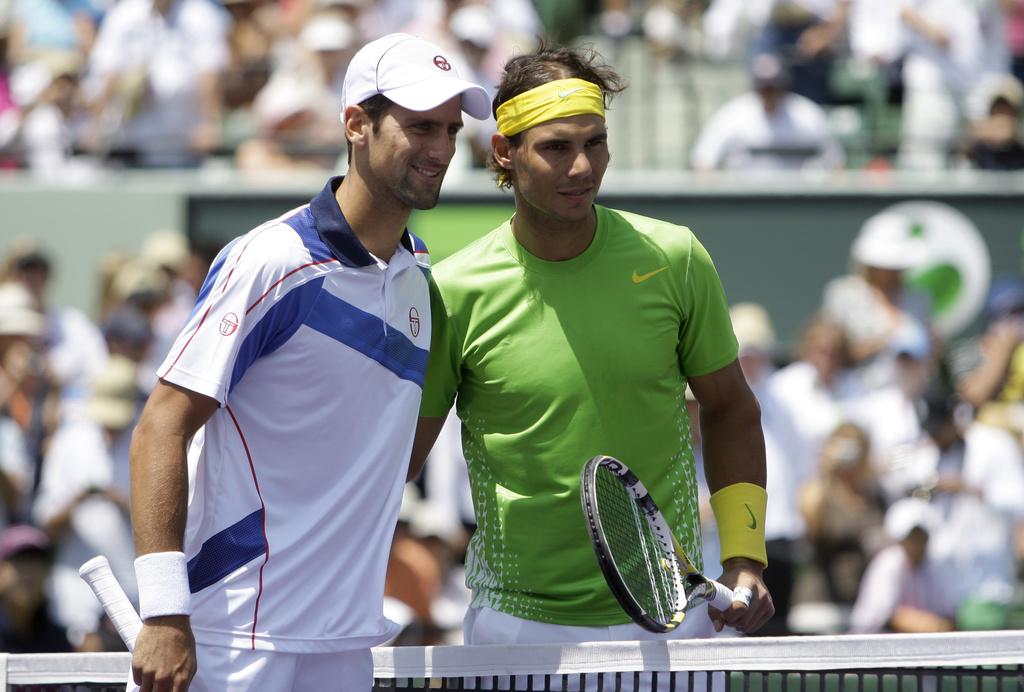Federer devra sortir le grand jeu ces prochaines semaines s'il veut rattraper Djokovic et Nadal au classement ATP. [KEYSTONE - Lynne Sladky]