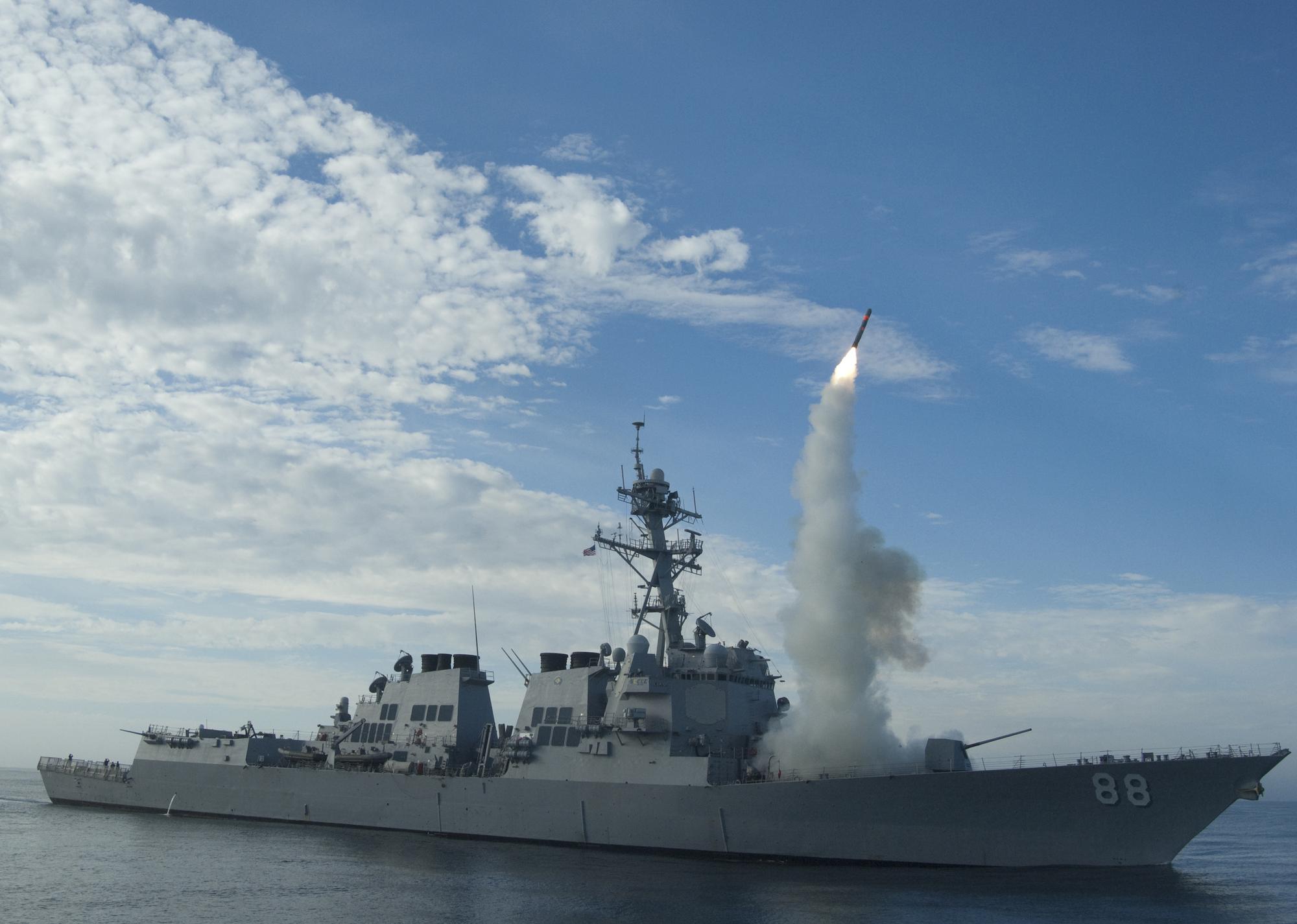Navire Libye [REUTERS - U.S.Navy]