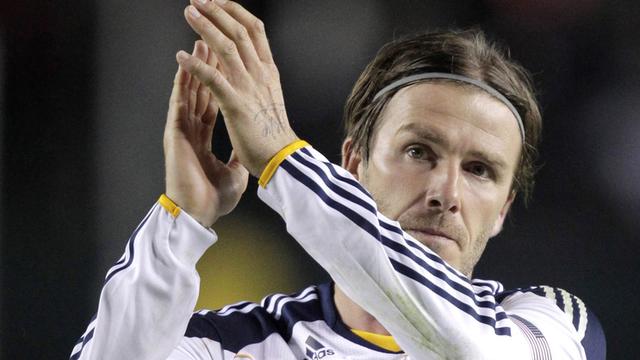 Avant de penser au futur, Beckham veut se concentrer sur la finale de MLS. [Jae Hong]