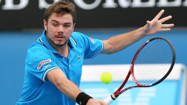 Stanislas Wawrinka a confirmé son bon début d'année. [Rungroj Yongrit]