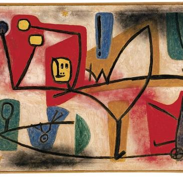 Paul Klee, "Exubérance", 1939. Un tableau à découvrir dans le cadre de l'exposition du Centre Paul Klee. [Zentrum Paul Klee, Bern]