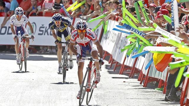 Joaquin Rodriguez enlève sa deuxième étape dans cette Vuelta. [Jose Manuel Vidal]