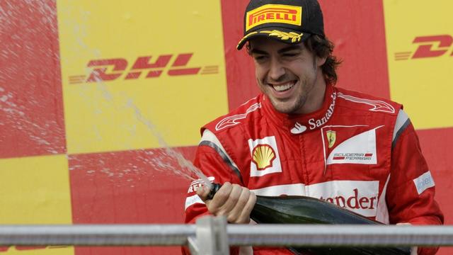 Alonso espère sabrer le champagne à de nombreuses reprises pour le compte de Ferrari. [Tolga Bozoglu]