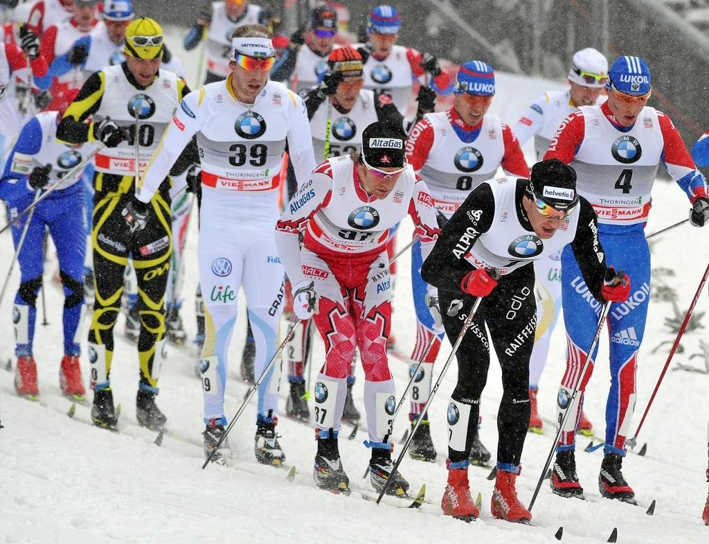 Cologna est la nouvelle locomotive du Tour de Ski 2011. [Hendrick Schmidt]