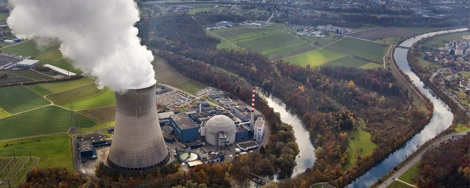 La centrale nucléaire de Gösgen dans le canton de Soleure. [Keystone - Alessandro Della Bella]