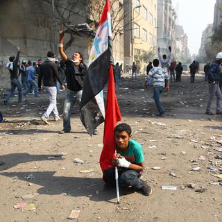 Les violences continuent place Tahrir au Caire. [Andrey Stenin]