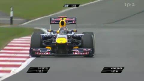 Automobilisme / F1 (GP de Grande-Bretagne): la Q3. Vettel fixe la barre très haut