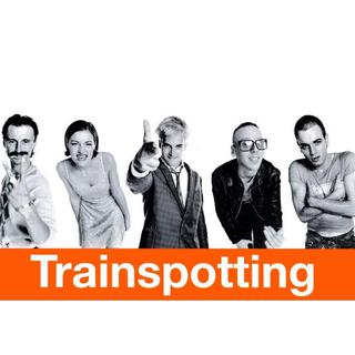 L'affiche du film "Trainspotting".