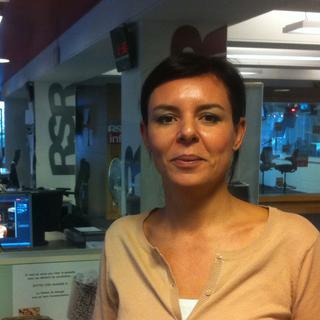 Safia Kury, présidente de l'école des parents de Lausanne. [Pierre Crevoisier]