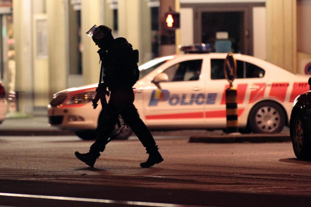 La police avait fait face à des braqueurs armés d'armes lourdes. [Salvatore di Nolfi]