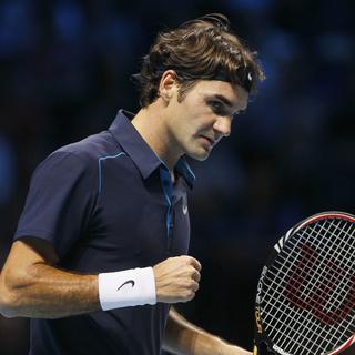 Roger Federer s'est vite repris après un 2e set "à vide". [Kirsty Wigglesworth]