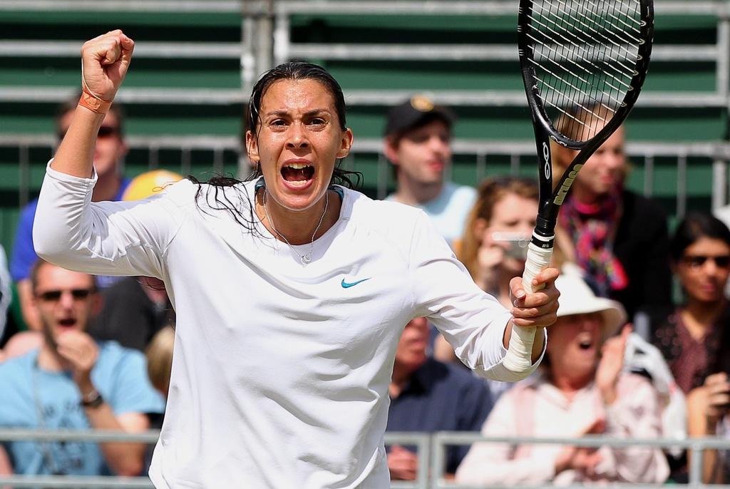 Marion Bartoli a exhorté son père à quitter les gradins... [KEYSTONE - Felipe Trueba]