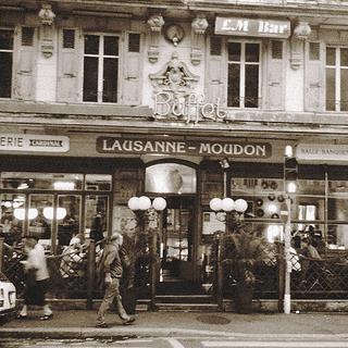 La brasserie "Lausanne-Moudon", lieu d'enregistrement de la Puce à l'Oreille du 29 septembre.