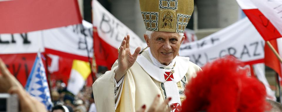 Le pape Benoît XVI a présidé la messe de béatification. [Max Rossi]