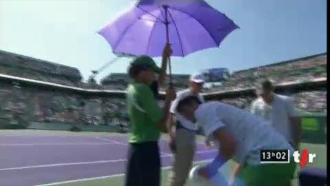Tennis / Miami: Federer et Nadal en actions avant le 23e choc de cette nuit