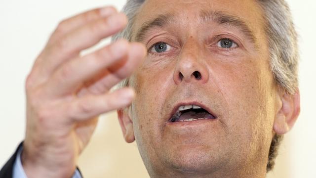 François Marthaler ne briguera pas de troisième mandat au Conseil d'Etat vaudois en mars prochain. [Laurent Gillieron]