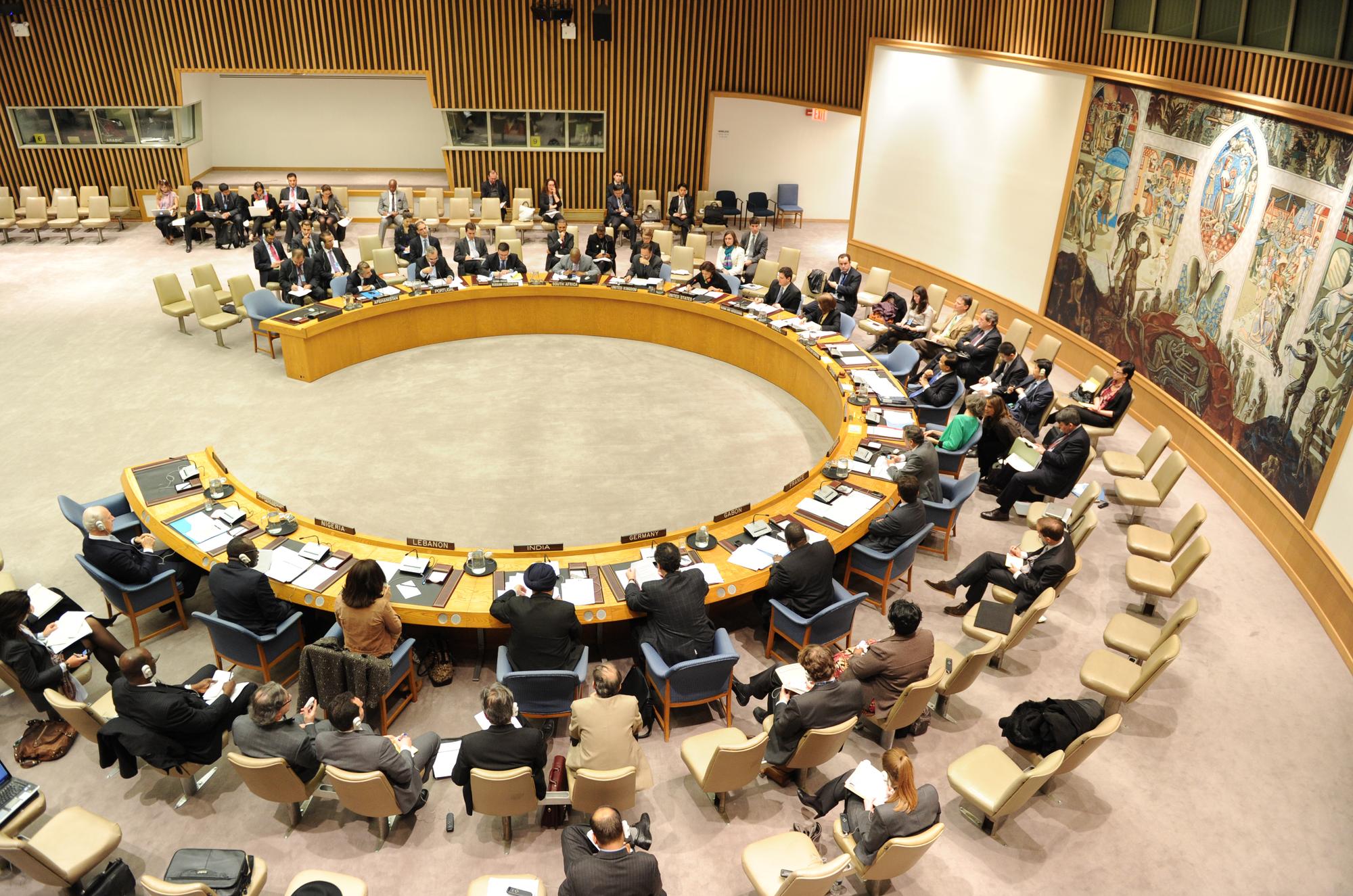Le Conseil de sécurité des Nations unies, à New York. [Stan Honda]