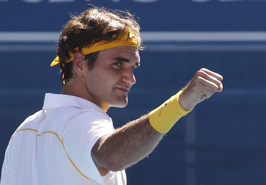 Roger Federer partira avec les faveurs de la cote, mais le Bâlois se méfie du tombeur d'Andy Roddick. [KEYSTONE - John Donegan]