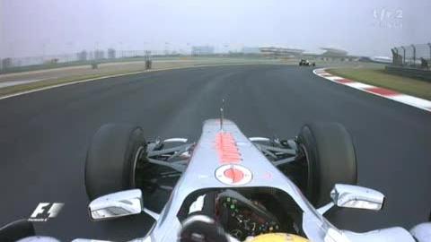 Automobilisme / F1 / GP de Chine: le dernier tour. Hamilton l'emporte devant un Vettel en difficulté et Webber