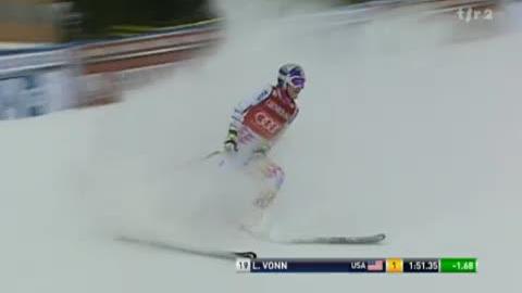 Ski alpin / Descente dames de Lake Louise : Lindsey Vonn s'impose une nouvelle fois, Marie Marchand-Arvier termine deuxième et la Suissesse Dominique Gisin cinquième